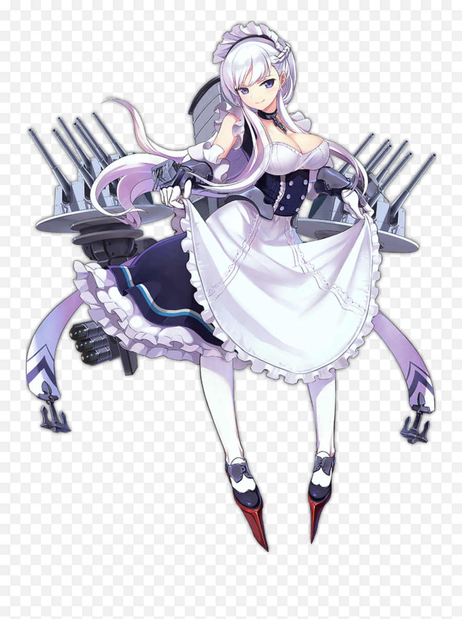 Wallpaper Anime Girls Azur Lane Ship Transparent - Belfast Ship Azur Lane Png,Flute Transparent Background