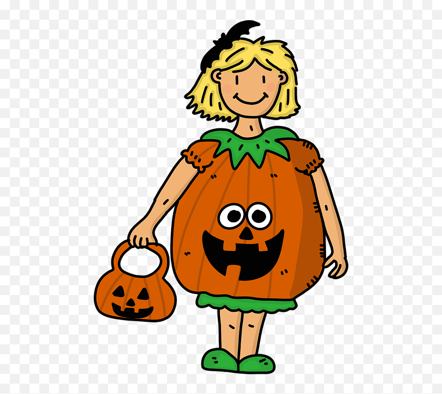 Halloween Pumpkin Fancy Dress - Free Image On Pixabay Png,Halloween Pumpkin Transparent
