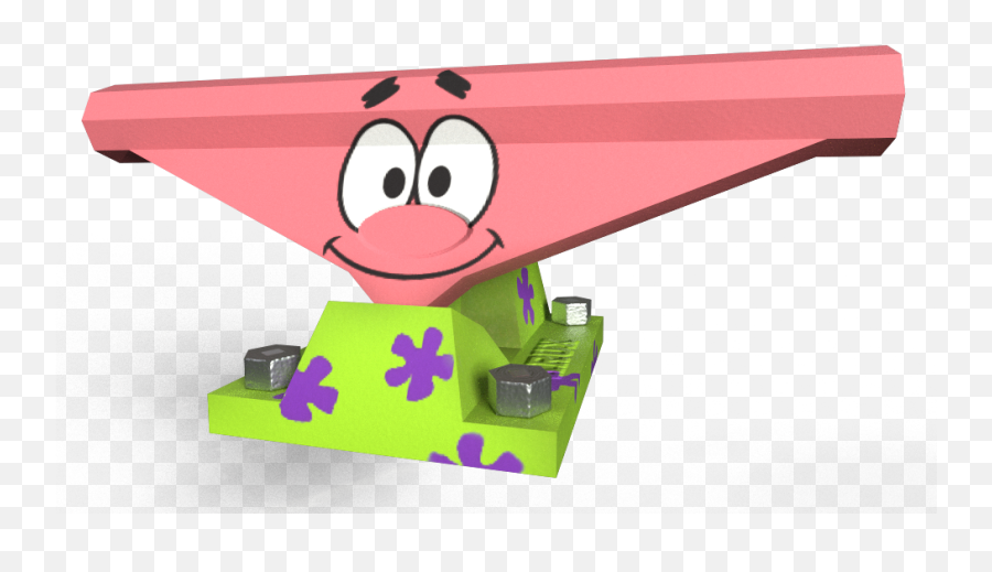 Krux Spongebob Patrick Star Mod For Skater Xl - Modio Cartoon Png,Patrick Star Png