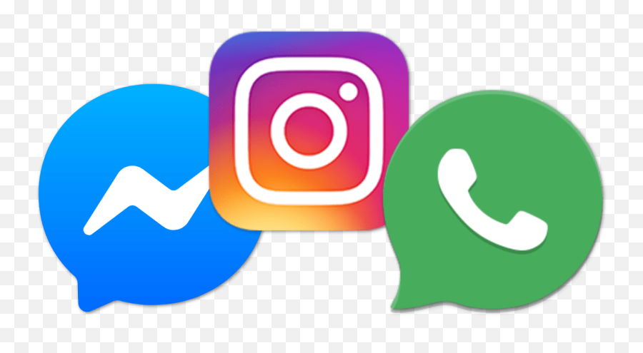 2020 Facebook Merger What This Means For Marketers - Facebook Instagram Whatsapp Logo Merge Png,Whatsapp Transparent Logo