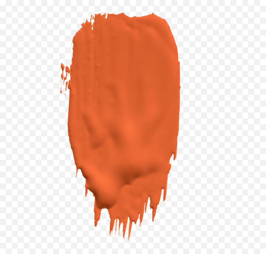 Bright Orange Thin Paste Png Paint Texture