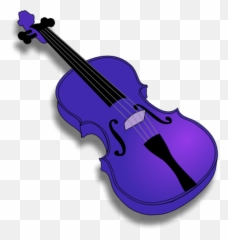 Violinist Clipart Instrument Orchestra - String Instruments Clipart Cartoon Violin Png,Violin Transparent