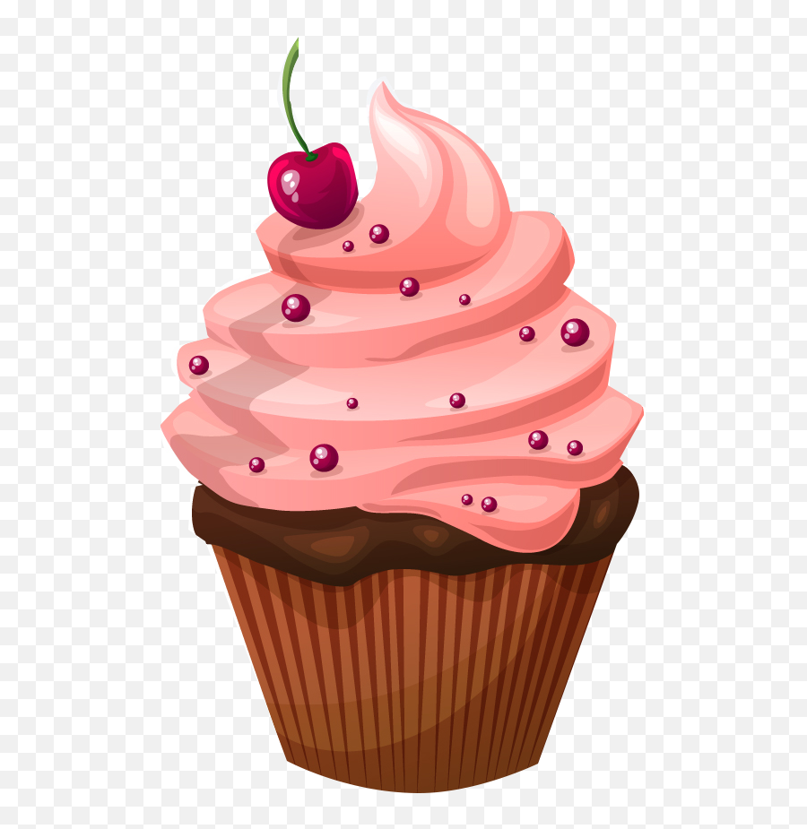 Download Cupcake Muffin Birthday Cake Chocolate - Cupcake Transparent Background Png,Cup Cake Png