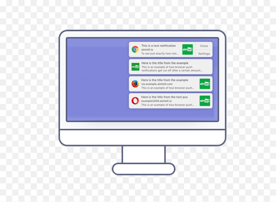 Download Hd Image Of Mac Desktop Notification Example - Desktop Notification Examples Png,Mac Desktop Png
