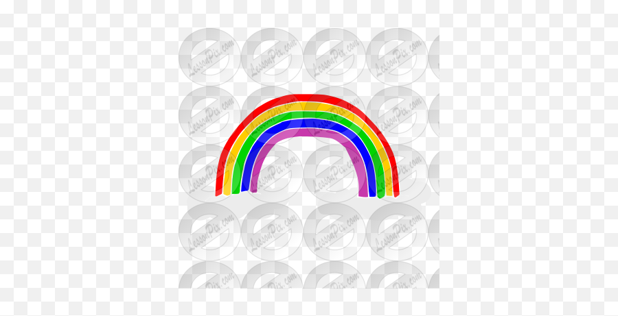 Rainbow Stencil For Classroom Therapy Use - Great Rainbow Color Gradient Png,Rainbow Clipart Transparent