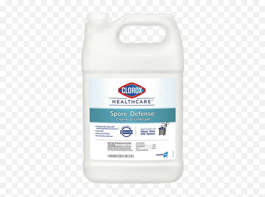 Clorox Healthcare Spore10 Defense Cleaner Disinfectant 4 - Clorox Description Png,Clorox Png