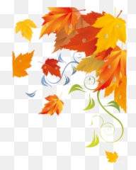 Golden Autumn - Corner Dreamland Fall Leaves Corner Clip Art Png,Corner Png