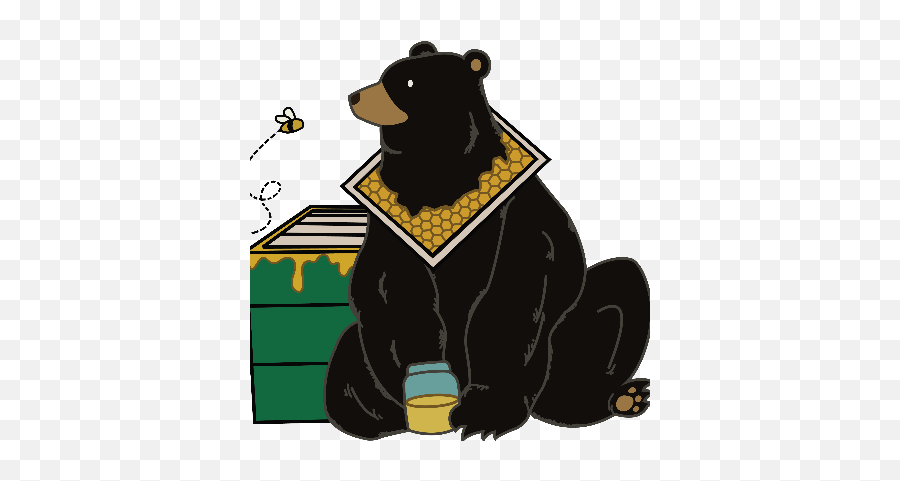 Black Bear Apiary - Farmspread Grizzly Bear Png,Black Bear Png