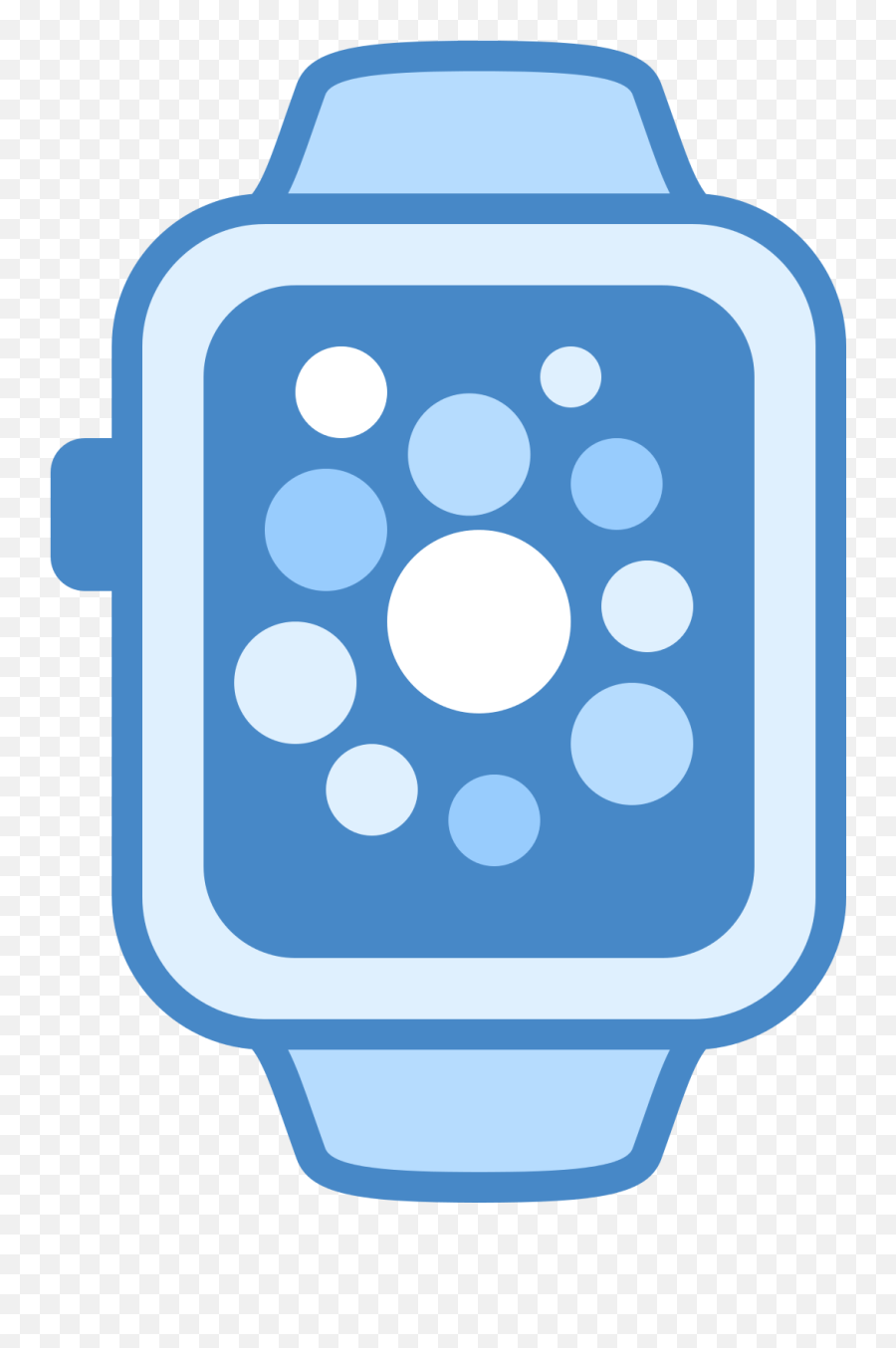Clipart Of Tear - Apple Watch Icon Blue Png Download Blue Apple Watch Clipart,Watch Icon Png
