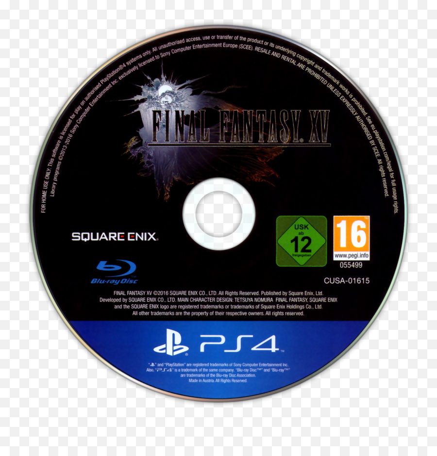 Final Fantasy Xv Details - Launchbox Games Database Resident Evil 3 Ps4 Disc Png,Final Fantasy 15 Logo