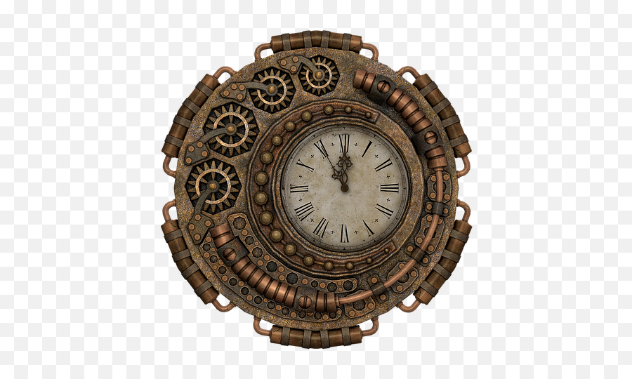600 Free Steampunk U0026 Fantasy Images - Pixabay Transparent Old Clock Png,Steampunk Gears Png