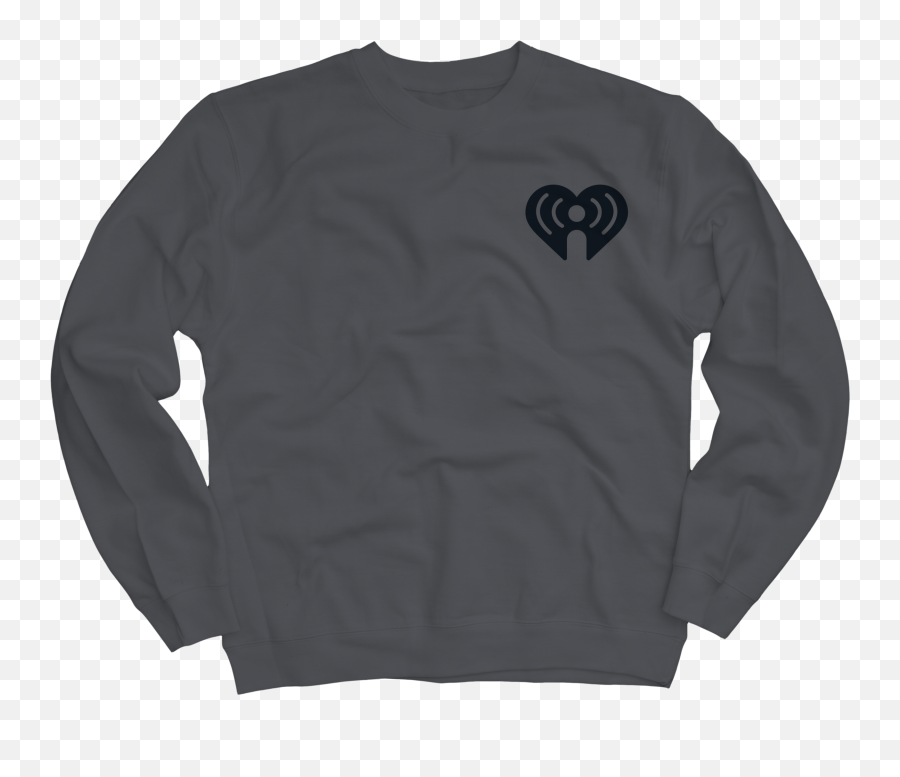 Iheart Logo Crewneck Sweatshirt - Iheartradio Png,I Heart Radio Logo