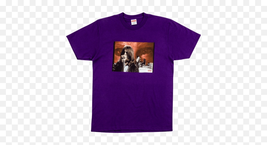 Supreme Black Sabbath Paranoid Tee - Su1036 Supreme Black Sabbath T Shirt Png,Black Sabbath Logo Png