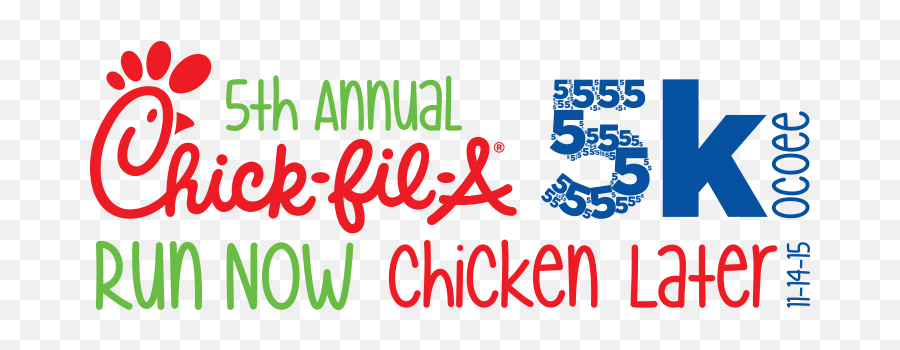 Download Chickfila 5k Chick Fil A Dress Like Cow Day Png - a Logo Png