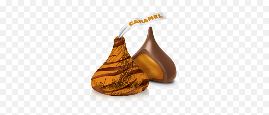 Hersheys Kisses Brand Milk Chocolates - Hershey Kisses With Caramel Png,Hershey Kiss Png