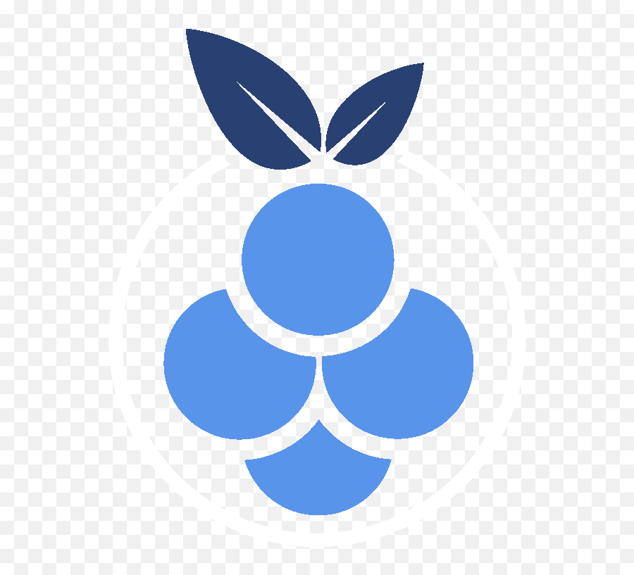 Fedora Remix For Raspberry Pi 2 - Blue Raspberry Pi Logo Png,Raspberry Pi Logos