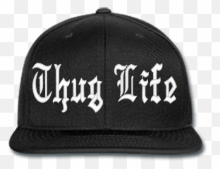 Thug Life Hat Baseball Cap Clip Art - Kappe Transparent png