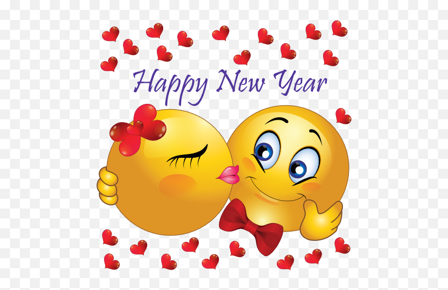 5 Happy New Year Smiley Icons Images - Smiley Happy New Year Emoji Png,Happy New Year Icon 2016
