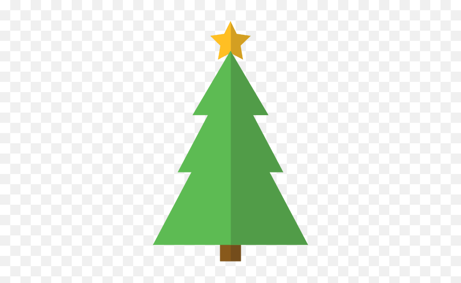 Christmas Tree Flat Icon - Transparent Png U0026 Svg Vector File Christmas Tree Blank,Christmas Vector Png