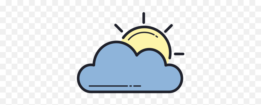 Partly Cloudy Day Icon - Ideation Icon Png,Partly Cloudy Icon