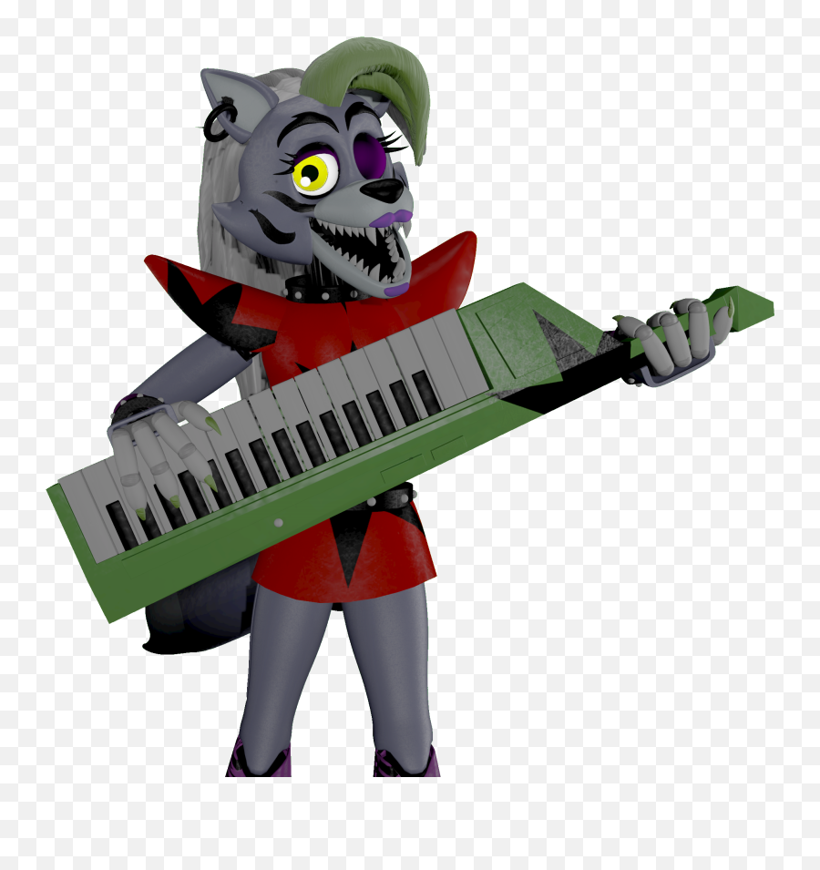 Roxanne Wolf By Opandtsfan Fnaf Drawings Characters - Fnaf Roxanne Wolf Render Png,Furry Wolf Icon