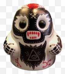 Covetly Bimtoy Tiny Ghost Custom Blind Box 1 All Seeing Eye - Dot png