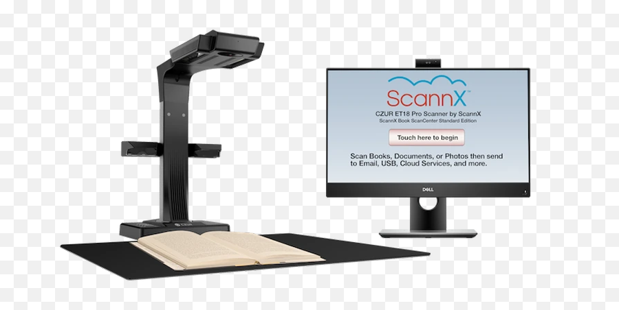 Czur Et18 Pro Scanner By Scannx - Copy Stand Png,Hp 3d Drive Icon Missing From Windows 1709