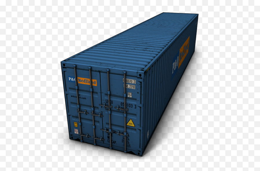 Blue Cargo Container Icon - Png Container,Container Png