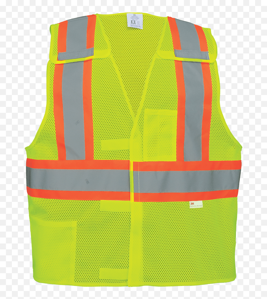 Class Ii Orange Mesh Safety Vest - Construction Vest Clothing Png,Icon Mesh Jacket