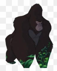 Tarzan Disney Gorilla Full Size Png Download Seekpng - Tarzan Gorilla Cartoon,Tarzan Png