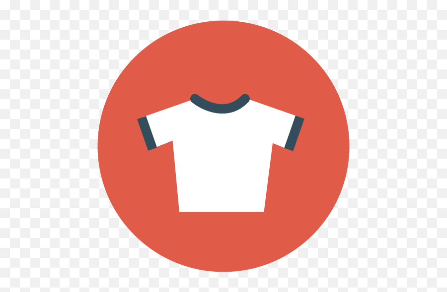 Clothing Icon Png 98348 - Free Icons Library Flat T Shirt Icon,Merch Icon