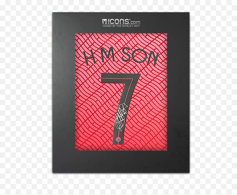 Son Heung - Min Signed South Korea 2020 Home Shirt With Fan Style Number In Deluxe Packaging Language Png,Hms Icon