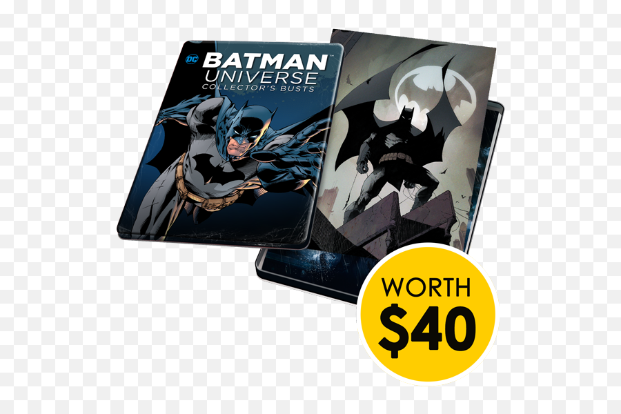 Details About Batman Universe Busts Eaglemoss Collection - Batman Png,Justice League Folder Icon