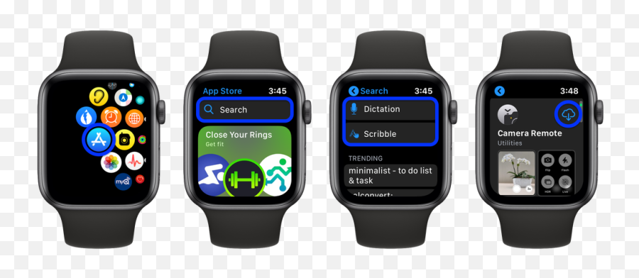 Watchos 6 How To Reinstall Remote Applications - Apple Watch Calories Png,App Store Search Icon