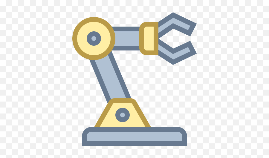 Robot Icon In Office S Style - Robot Arm Clipart Png,Robot Hand Icon