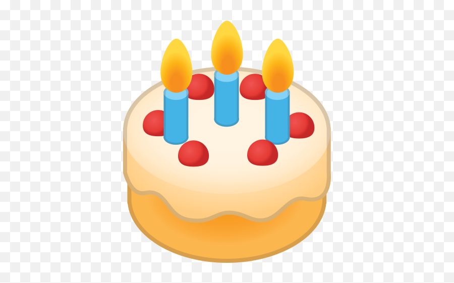 Birthday Cake Emoji - Cake Emoji Png,Facebook Birthday Icon