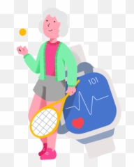 Active Senior Tennis Player Grandfather Old Free Icon - Juggler png