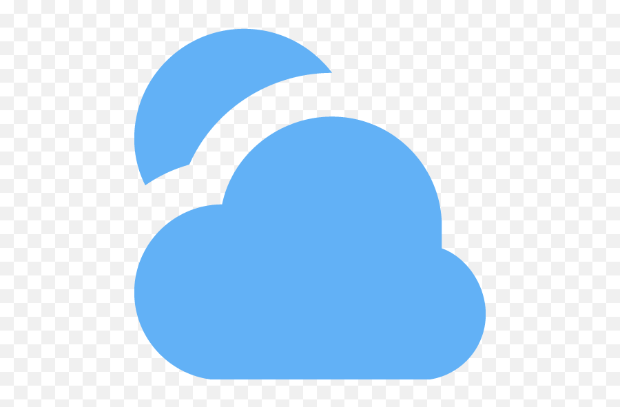 Tropical Blue Cloudy Icon - Free Tropical Blue Weather Icons Vertical Png,Onedrive Icon