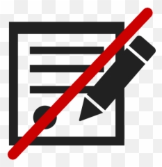 Absolutely No Contracts - Write This Down Icon 500x500 Png