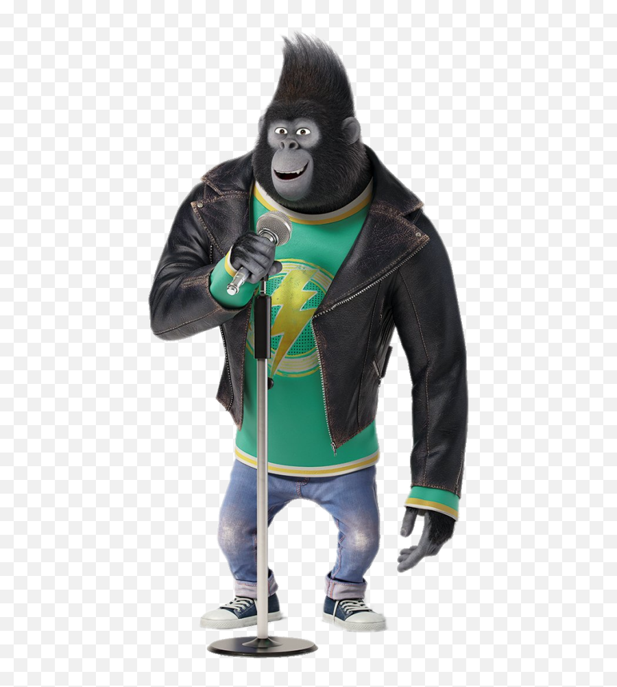 Sing Character Johnny - Gorilla Johnny Sing Draw Png,Stage Png