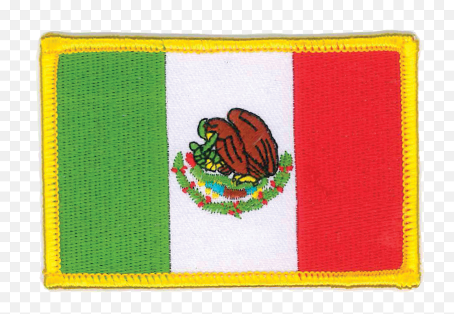 1413 Mexican Flag Patch 3 - Mexican Flag Png Patch,Mexican Flag Transparent