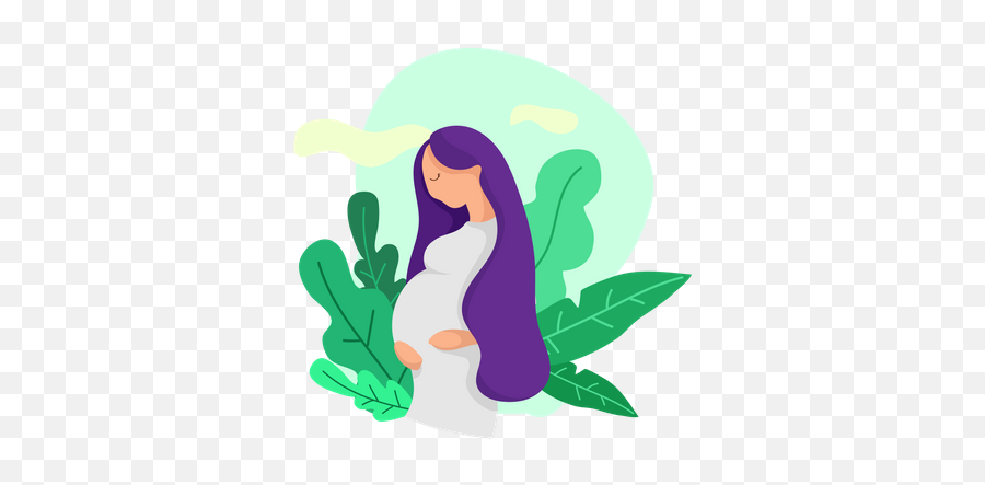 Best Premium Pregnant Woman Illustration Download In Png - Pregnant Woman Illustration,Pregnant Woman Icon