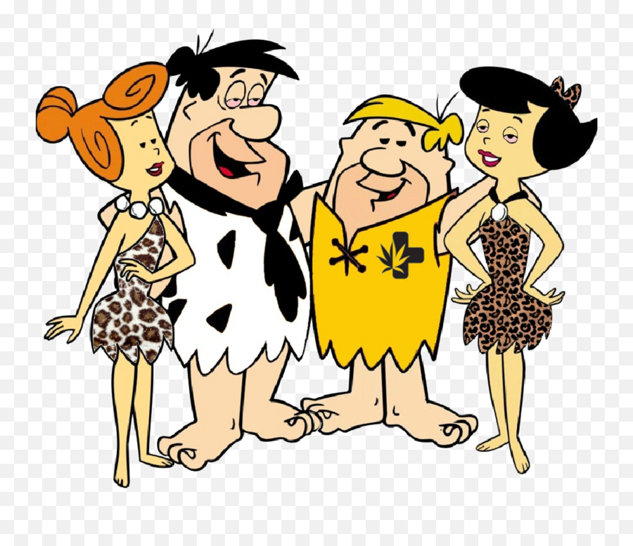 Fred Flintstone Wilma Barney Rubble Betty - Fred Flintstone Barney Rubble Png,Rubble Png