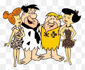 Fred Flintstone Wilma Barney Rubble Betty - Fred Flintstone Barney Rubble Png,Rubble Png