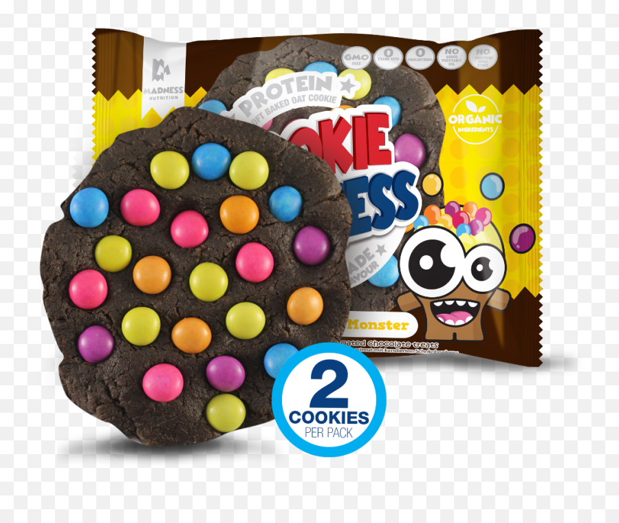 Chocolate Candy Monster Png Cookie