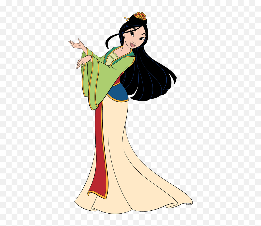 Mulan Clip Art 2 - Cartoon Png,Mulan Png