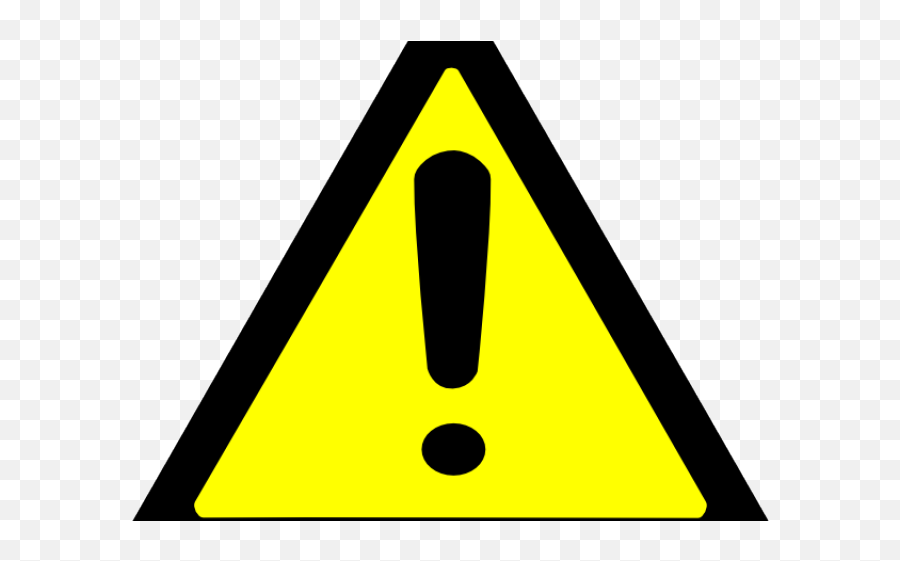 Warning Clipart Yellow - Caution Triangle Png,Caution Sign Png
