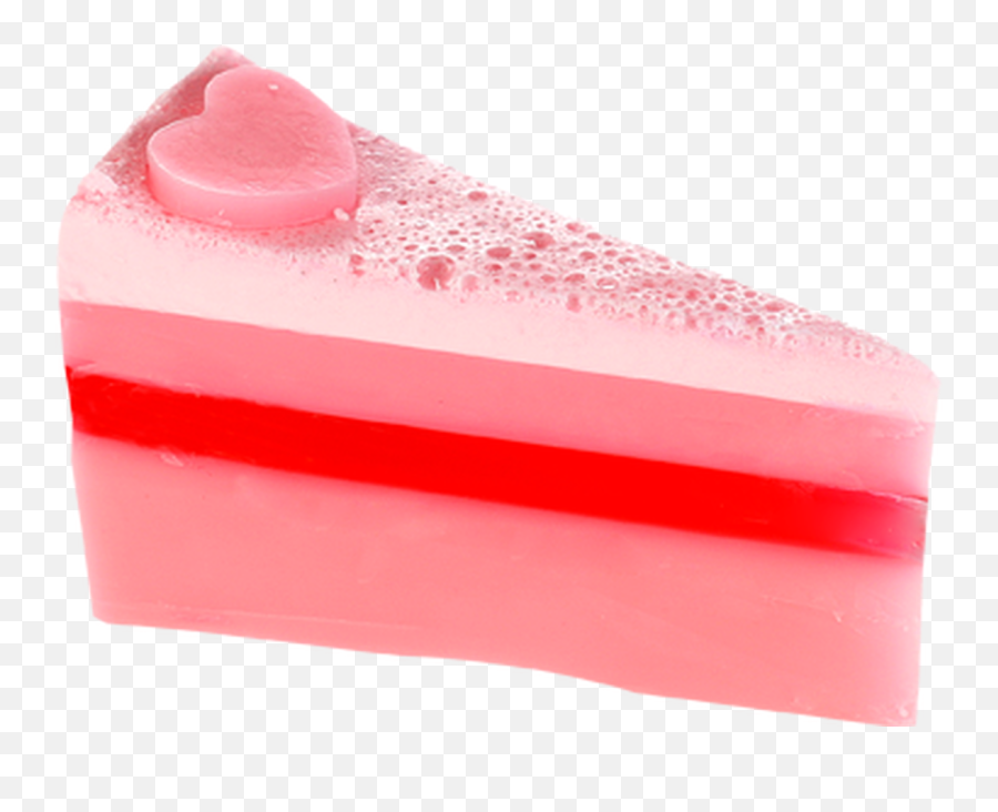 Raspberry Supreme Soap Cake Slice 140g Png