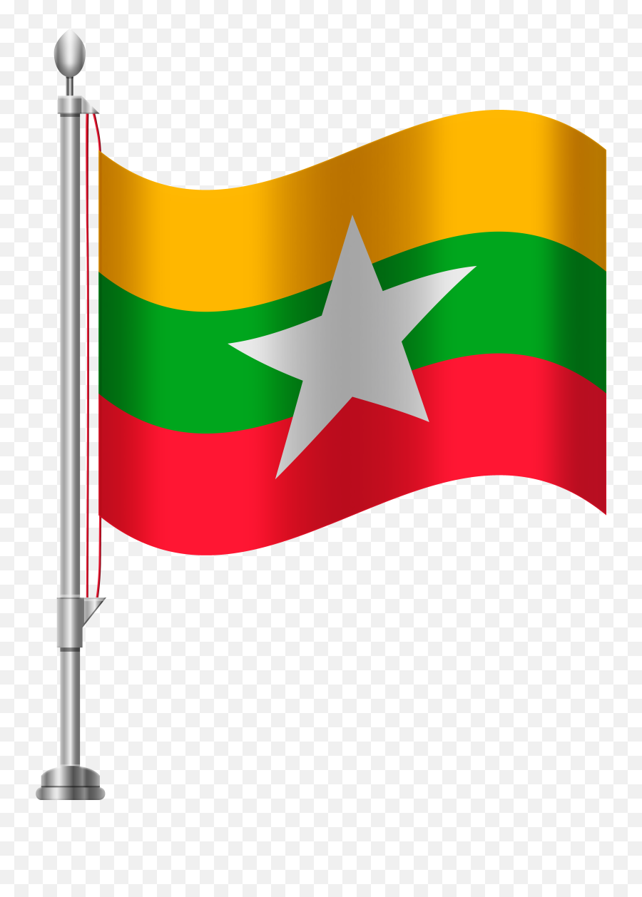 Myanmar Flag Png Clip Art Flags
