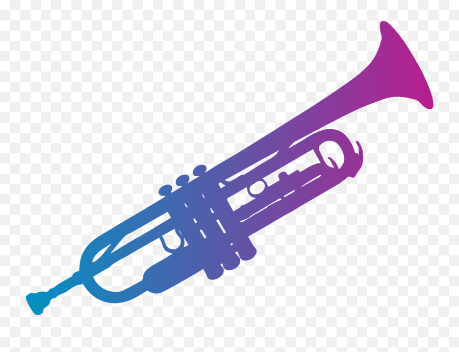 Trumpet Transparent Png Images - Transparent Trumpet Silhouette,Trumpet Transparent